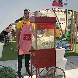 Palomitero para fiestas y eventos